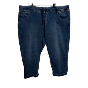 Pennington’s Denim Capris Size 4X